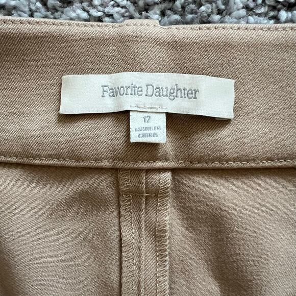 Favorite Daughter The Favorite Pant Beige Pleated Wide Leg trouser - Picture 8 of 12